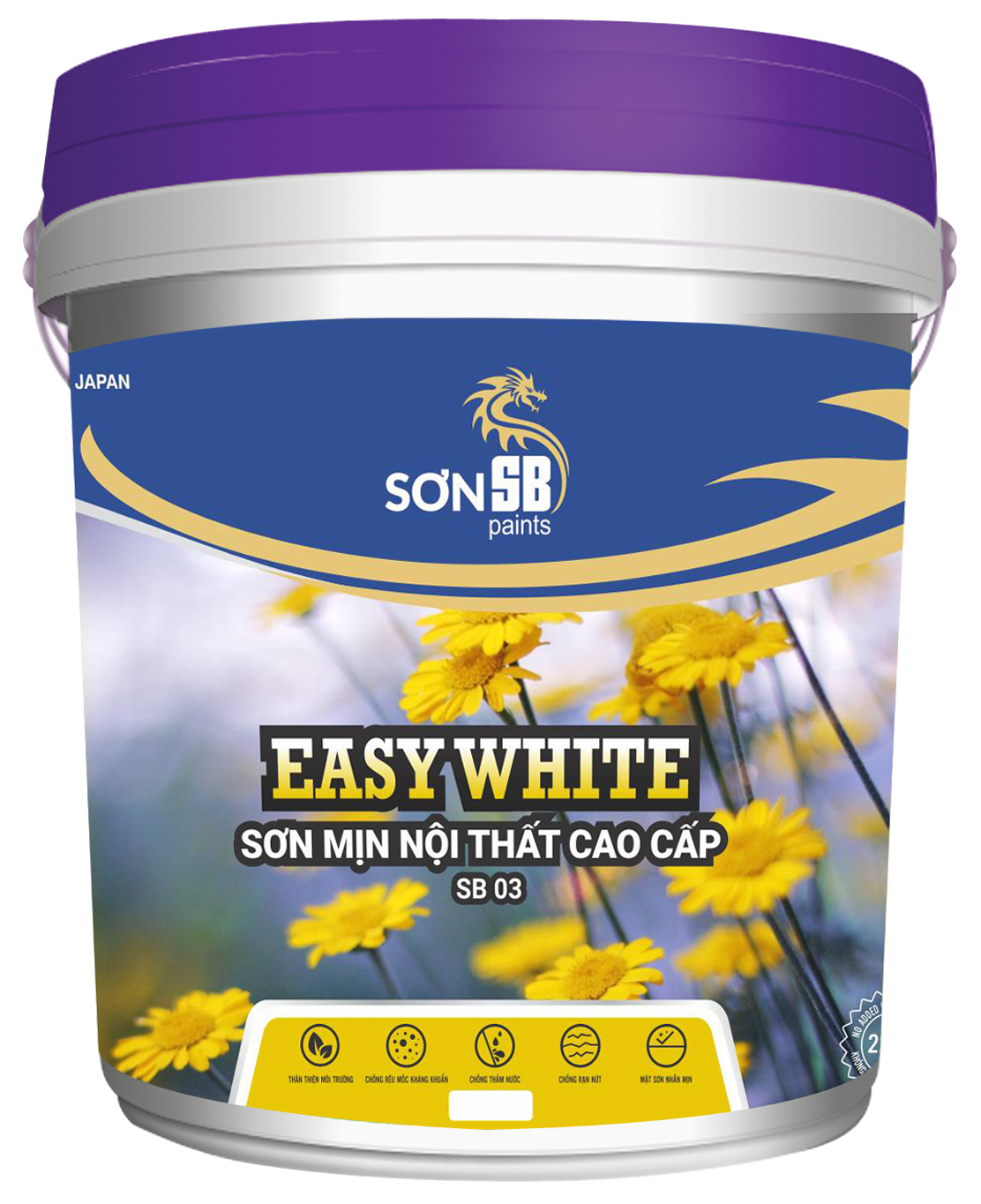 Sơn mịn nội thất cao cấp Easy White SB 03