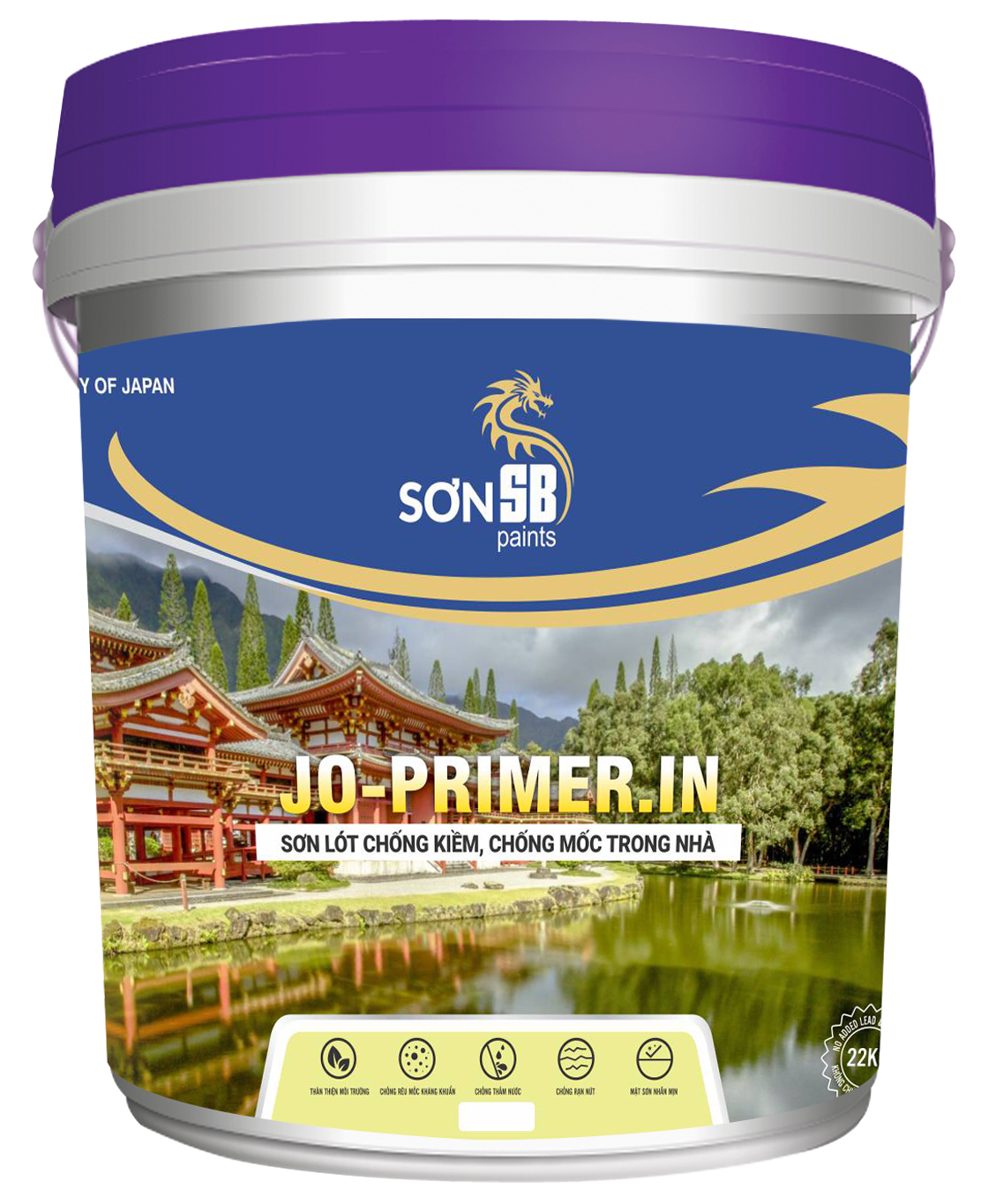 Sơn lót chống kiềm, chống mốc trong nhà SB - Primer.In